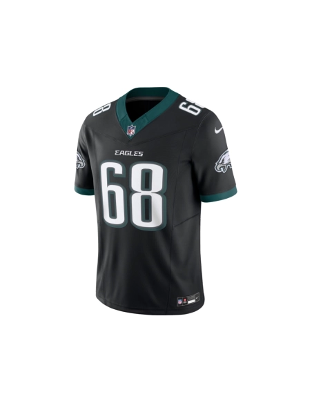 Mens Philadelphia Eagles Jordan Mailata Black Alternate Vapor F.U.S.E. Limited Jersey