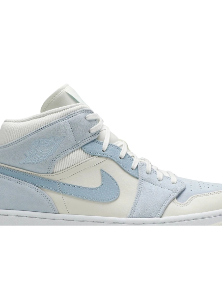 AIR JORDAN 1 MID SE SAIL LIGHT BLUE DA4666 100,AIR JORDAN 1 MID,Air Jordan