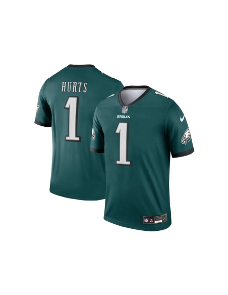 Mens Philadelphia Eagles Jalen Hurts Midnight Green Legend Jersey