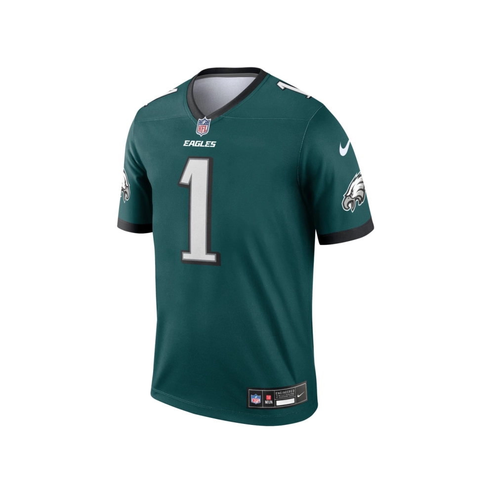 Mens Philadelphia Eagles Jalen Hurts Midnight Green Legend Jersey