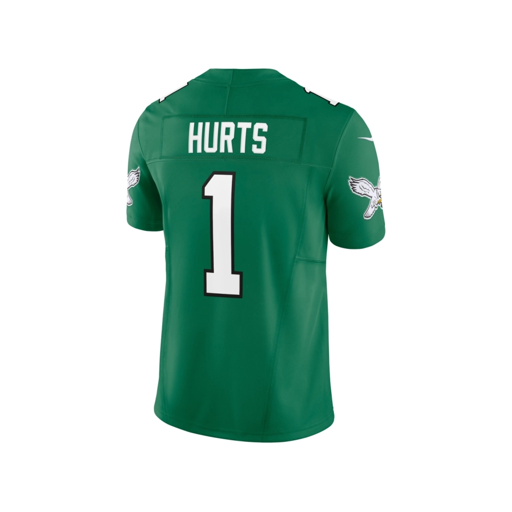 Mens Philadelphia Eagles Jalen Hurts Kelly Green Vapor F.U.S.E. Limited Jersey