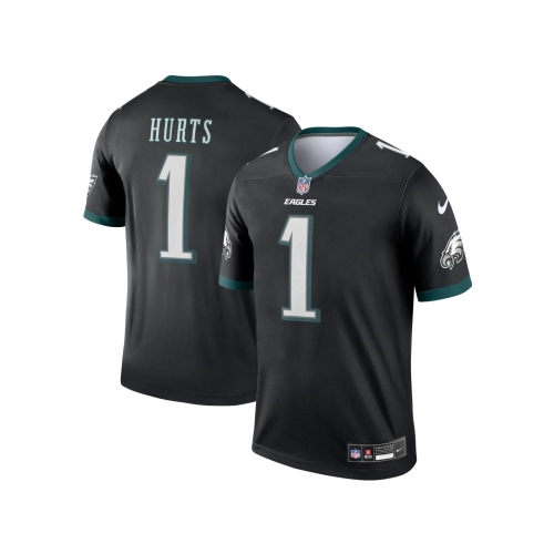 Mens Philadelphia Eagles Jalen Hurts Black Legend Jersey