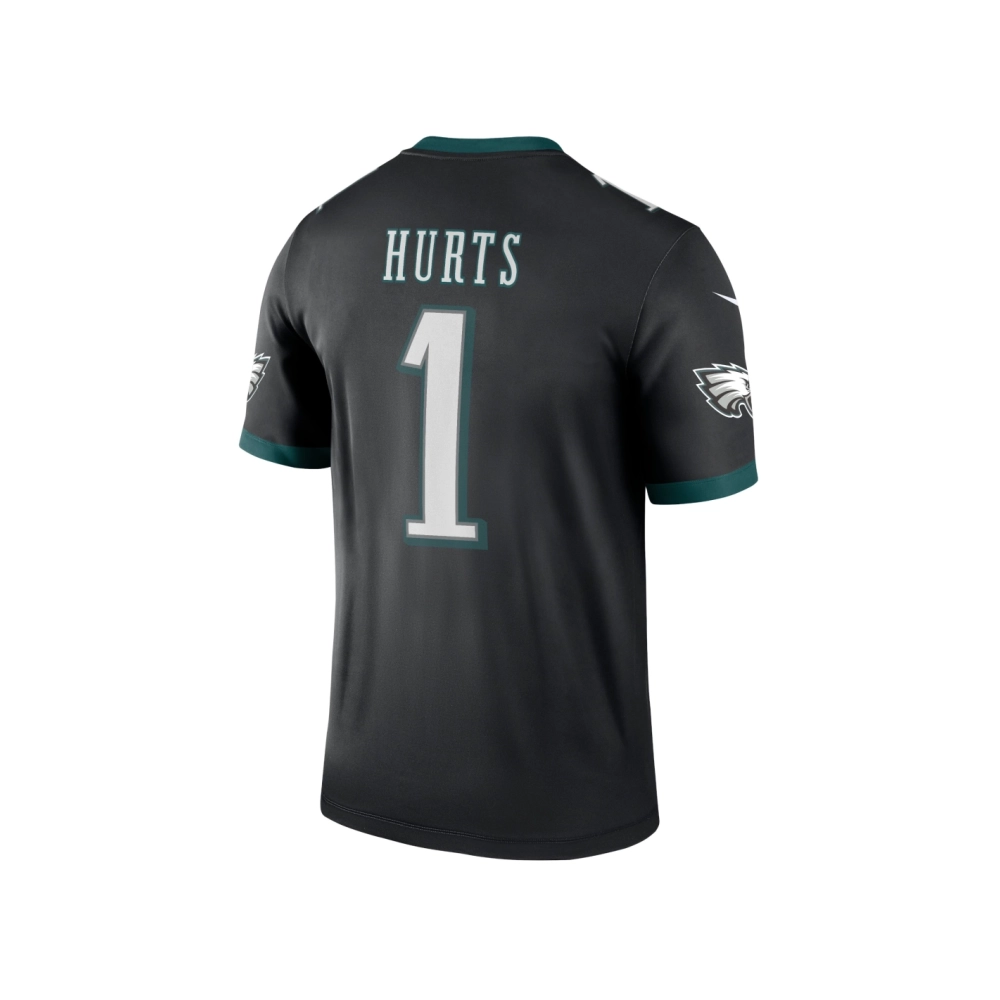 Mens Philadelphia Eagles Jalen Hurts Black Legend Jersey