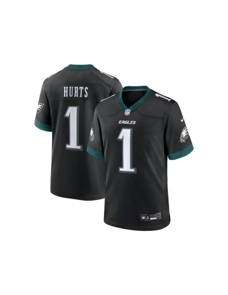 Mens Philadelphia Eagles Jalen Hurts Black Alternate Game Jersey