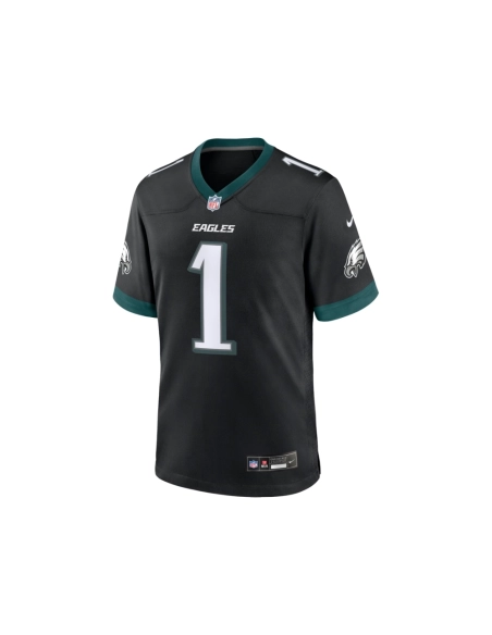 Mens Philadelphia Eagles Jalen Hurts Black Alternate Game Jersey