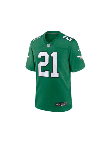 Mens Philadelphia Eagles Eric Allen Kelly Green Alternate Game Jersey