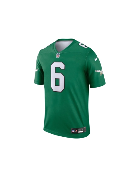 Mens Philadelphia Eagles DeVonta Smith Kelly Green Legend Jersey