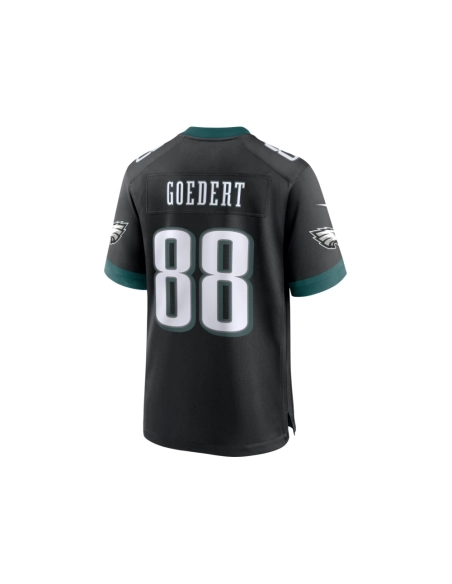 Mens Philadelphia Eagles Dallas Goedert Black Alternate Game Jersey