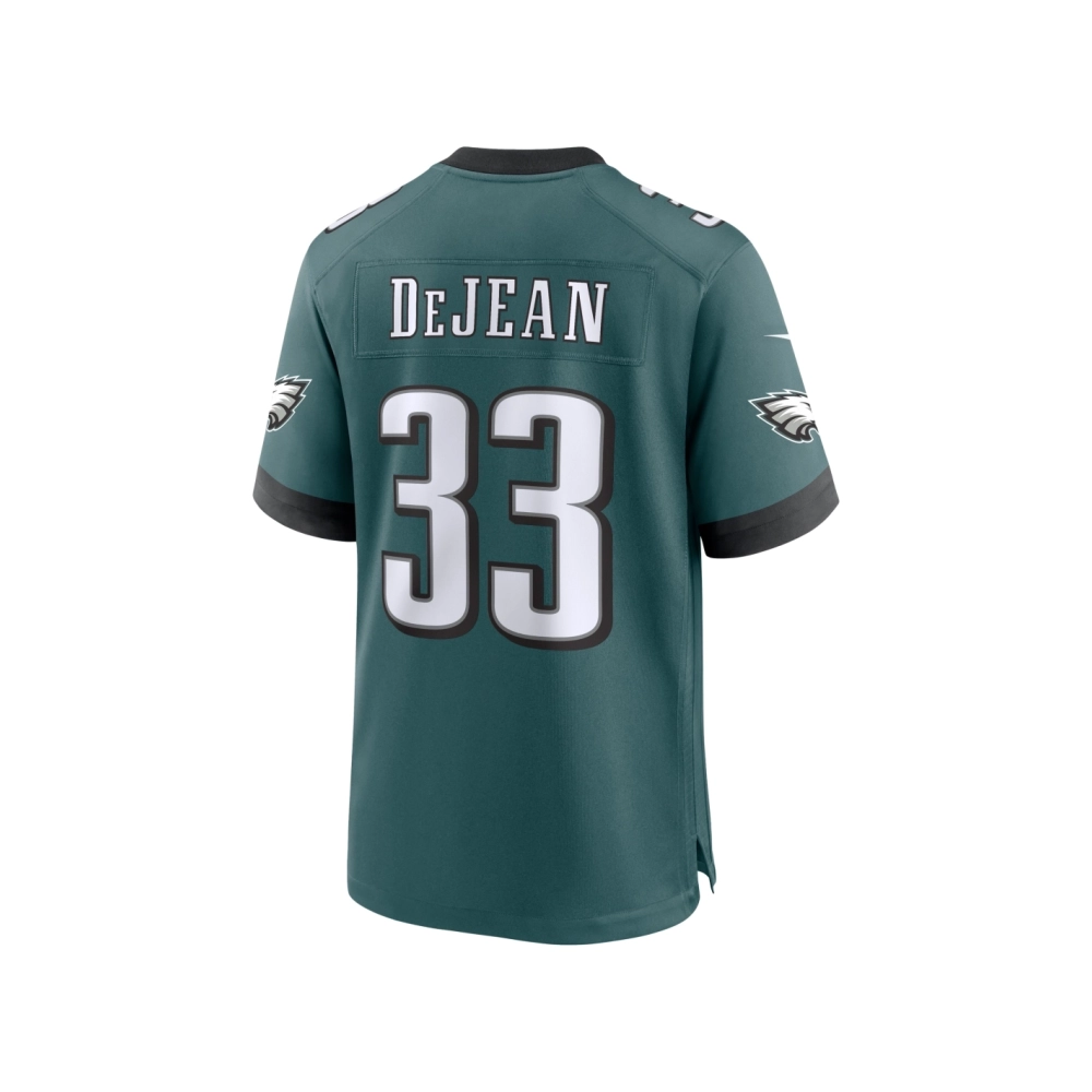 Mens Philadelphia Eagles Cooper DeJean Green 2024 NFL Draft Game Jersey