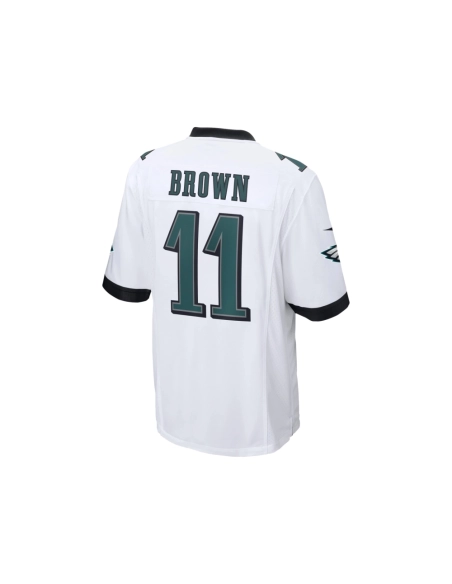 Mens Philadelphia Eagles A.J. Brown White Game Jersey