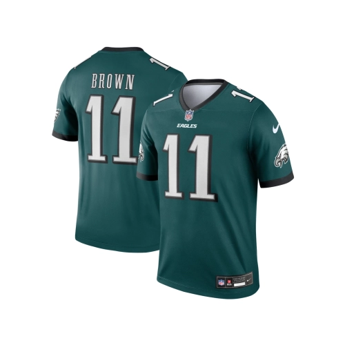 Mens Philadelphia Eagles A.J. Brown Midnight Green Legend Jersey