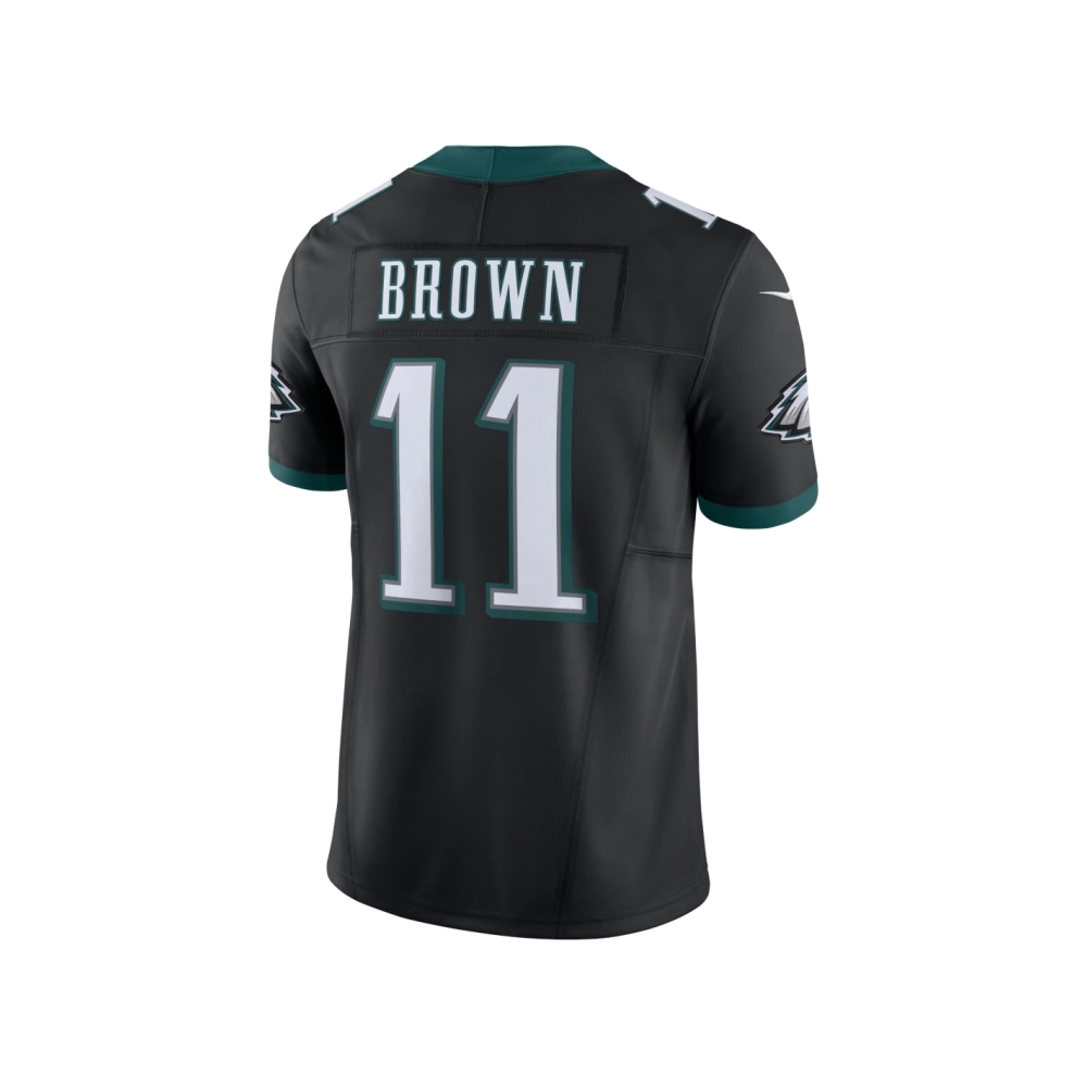 Mens Philadelphia Eagles A.J. Brown Black Vapor F.U.S.E. Limited Jersey