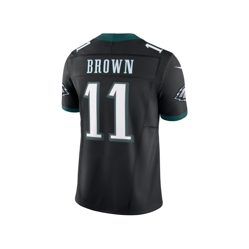 Mens Philadelphia Eagles A.J. Brown Black Alternate Vapor F.U.S.E. Limited Jersey