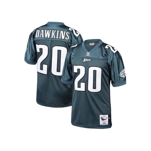 Mens Philadelphia Eagles 1996 Brian Dawkins Green Throwback Retired Player Jersey