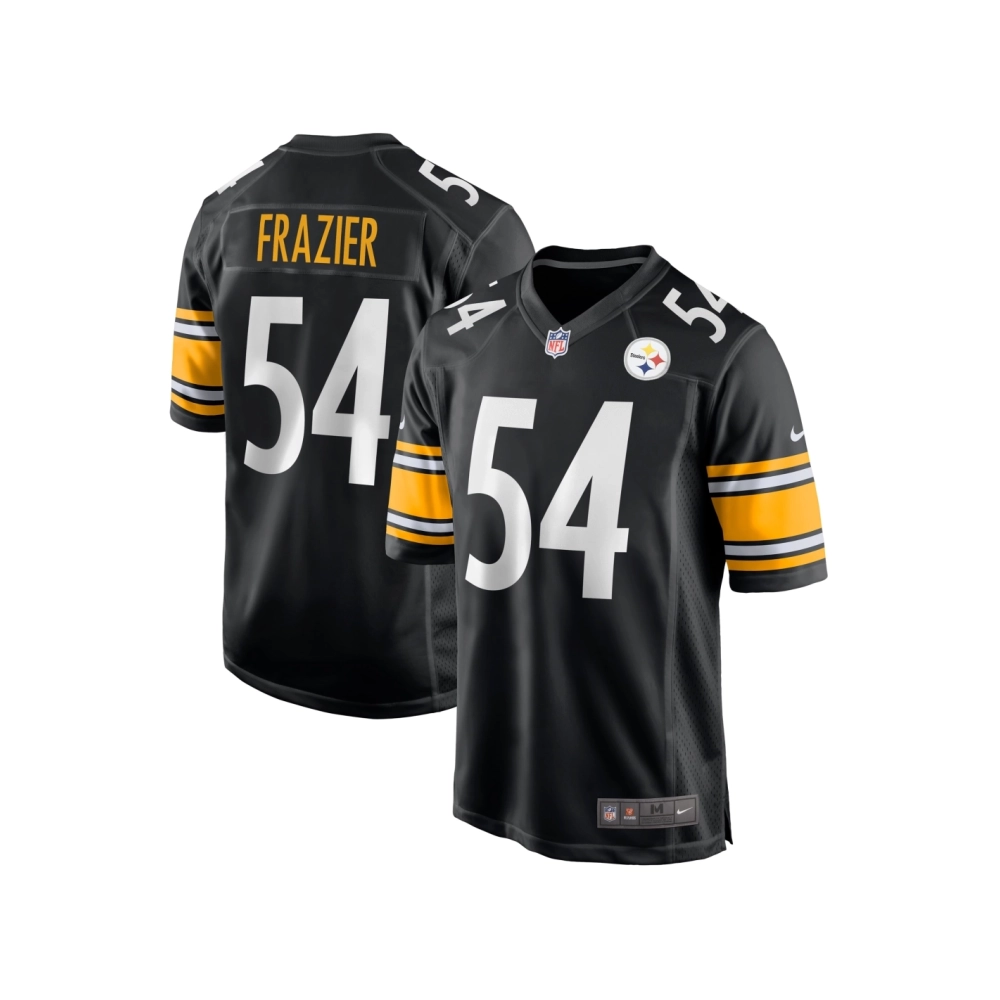 Mens Pittsburgh Steelers Zach Frazier Black Game Jersey