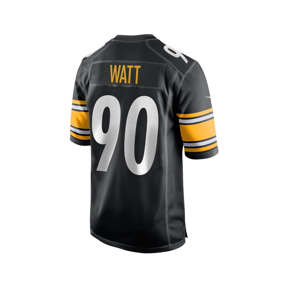 Mens Pittsburgh Steelers T.J. Watt Black Game Jersey