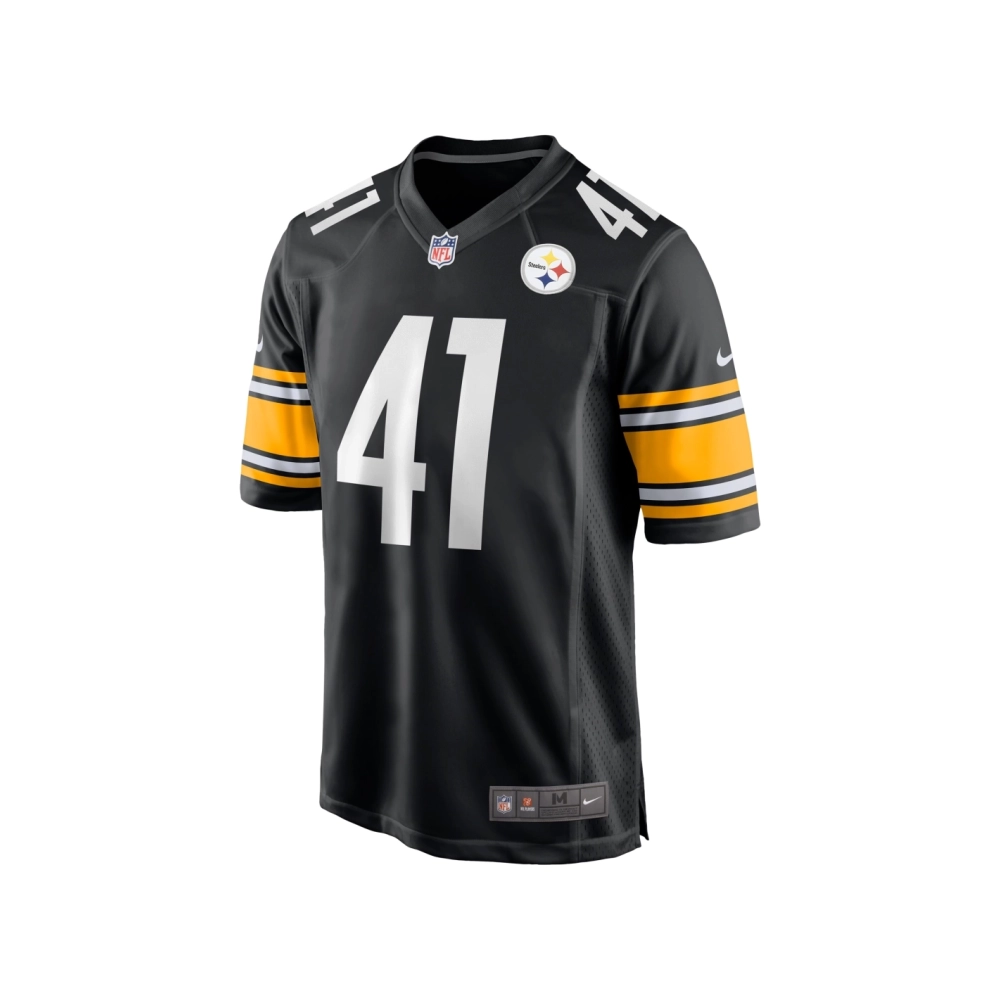 Mens Pittsburgh Steelers Payton Wilson Black 2024 NFL Draft Game Jersey