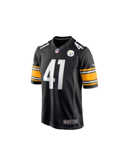 Mens Pittsburgh Steelers Payton Wilson Black 2024 NFL Draft Game Jersey
