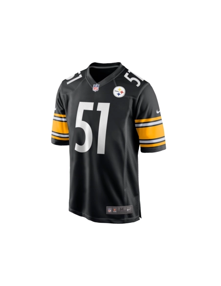 Mens Pittsburgh Steelers Nick Herbig Black Game Jersey