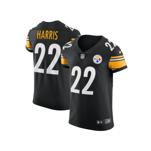 Mens Pittsburgh Steelers Najee Harris Black Vapor Elite Jersey