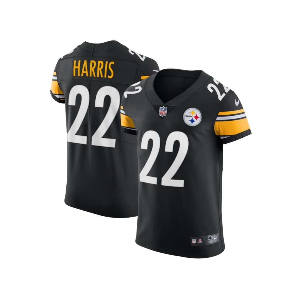 Mens Pittsburgh Steelers Najee Harris Black Vapor Elite Jersey