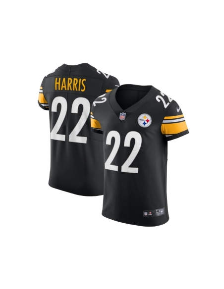 Mens Pittsburgh Steelers Najee Harris Black Vapor Elite Jersey