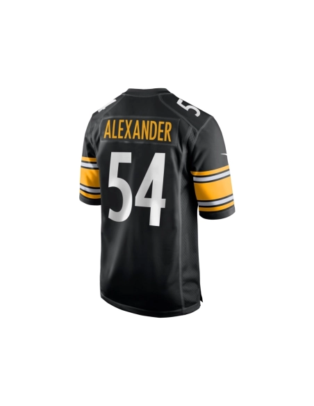 Mens Pittsburgh Steelers Kwon Alexander Black Game Jersey