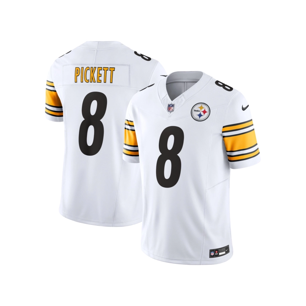 Mens Pittsburgh Steelers Kenny Pickett White Vapor F.U.S.E. Limited Jersey