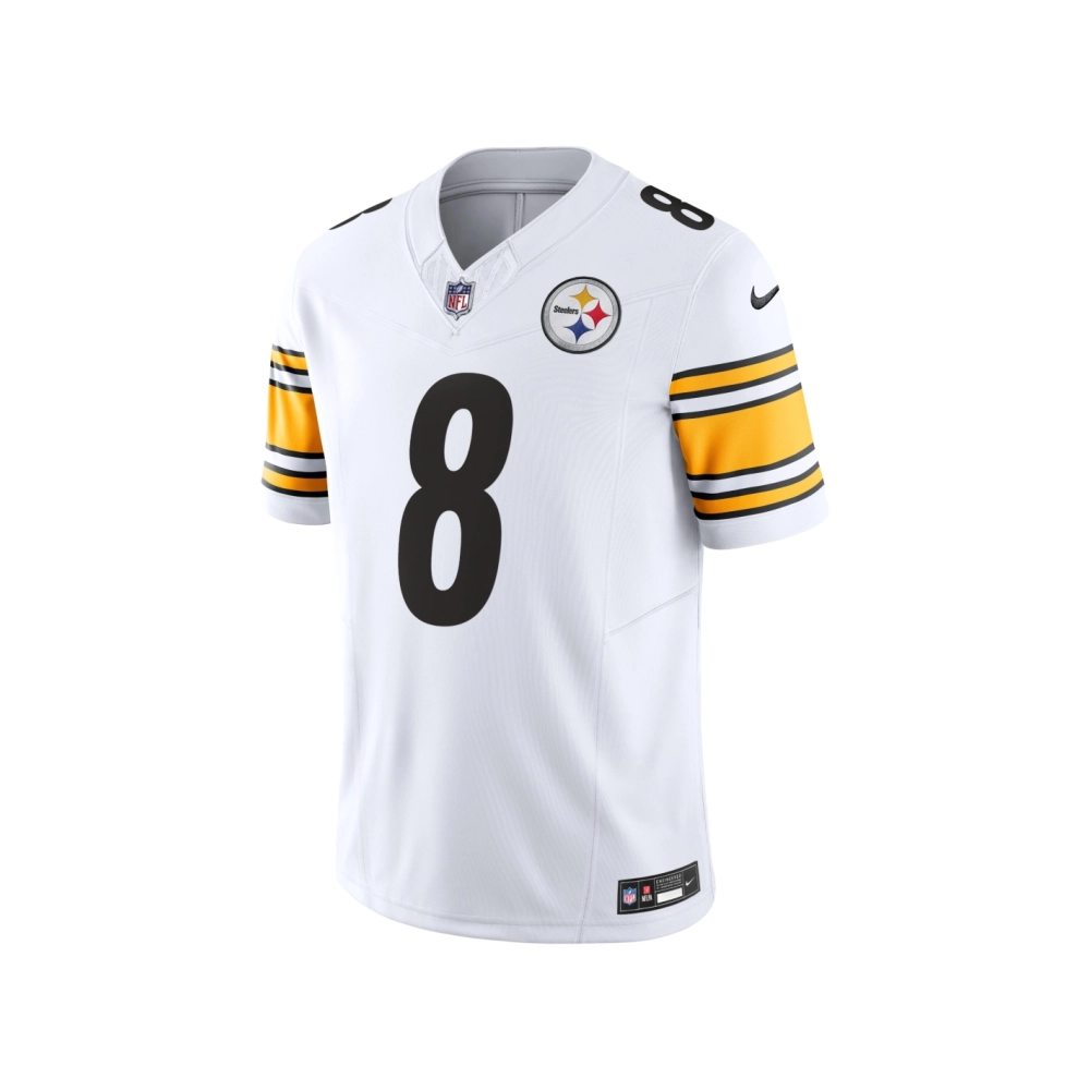 Mens Pittsburgh Steelers Kenny Pickett White Vapor F.U.S.E. Limited Jersey