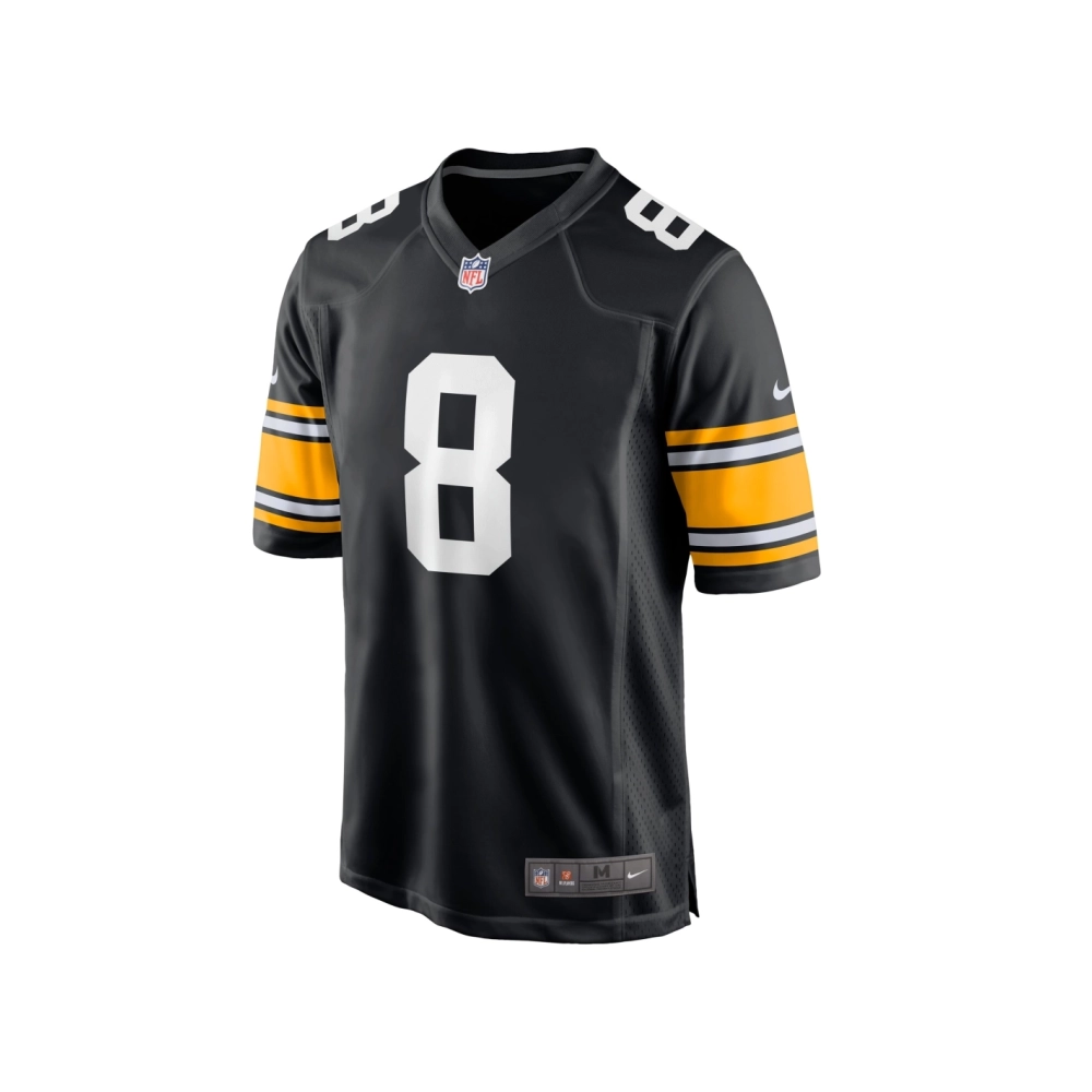 Mens Pittsburgh Steelers Kenny Pickett Black Player Alternate Game Jersey