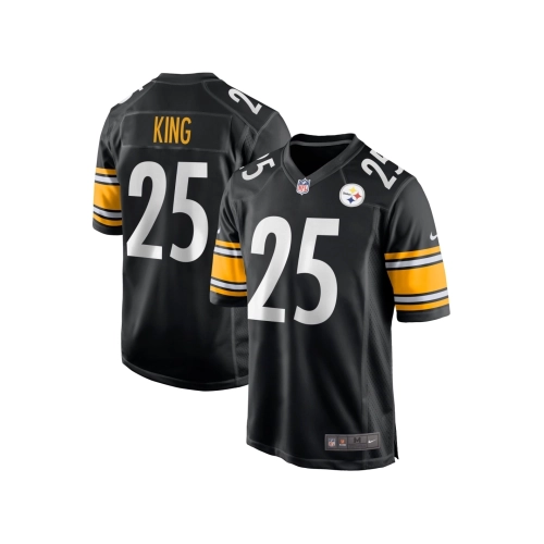 Mens Pittsburgh Steelers Desmond King Black Game Jersey