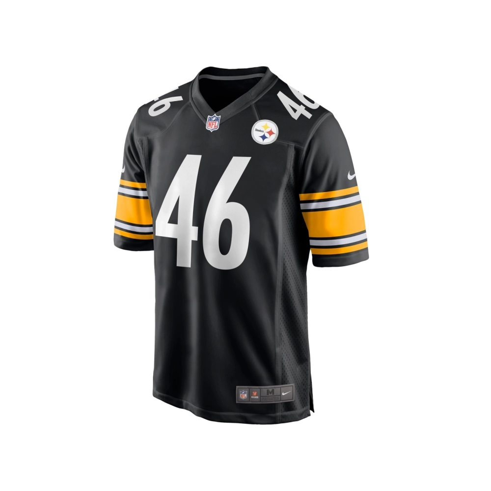 Mens Pittsburgh Steelers Christian Kuntz Black Game Jersey