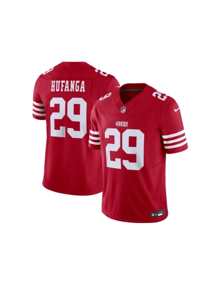 Mens San Francisco 49ers Talanoa Hufanga Scarlet Vapor F.U.S.E. Limited Jersey