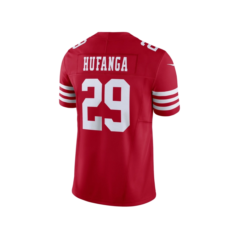 Mens San Francisco 49ers Talanoa Hufanga Scarlet Vapor F.U.S.E. Limited Jersey