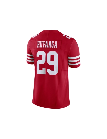 Mens San Francisco 49ers Talanoa Hufanga Scarlet Vapor F.U.S.E. Limited Jersey