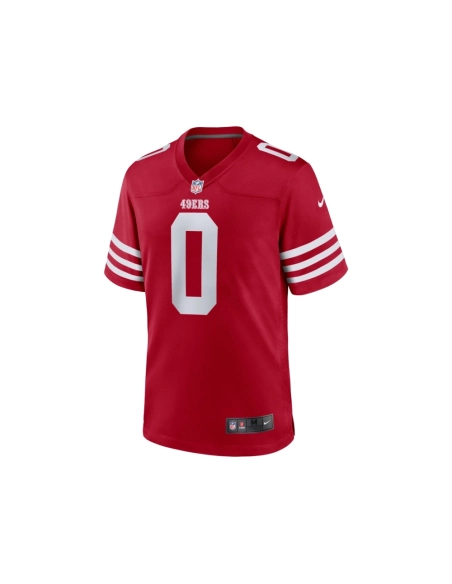 Mens San Francisco 49ers Samuel Womack III Scarlet Game Jersey