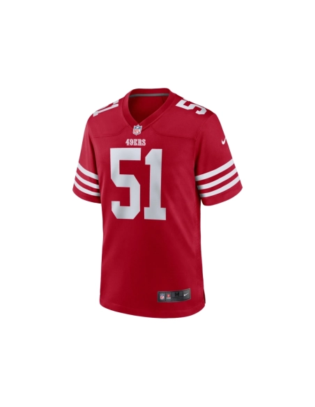Mens San Francisco 49ers Robert Beal Jr Scarlet Game Jersey
