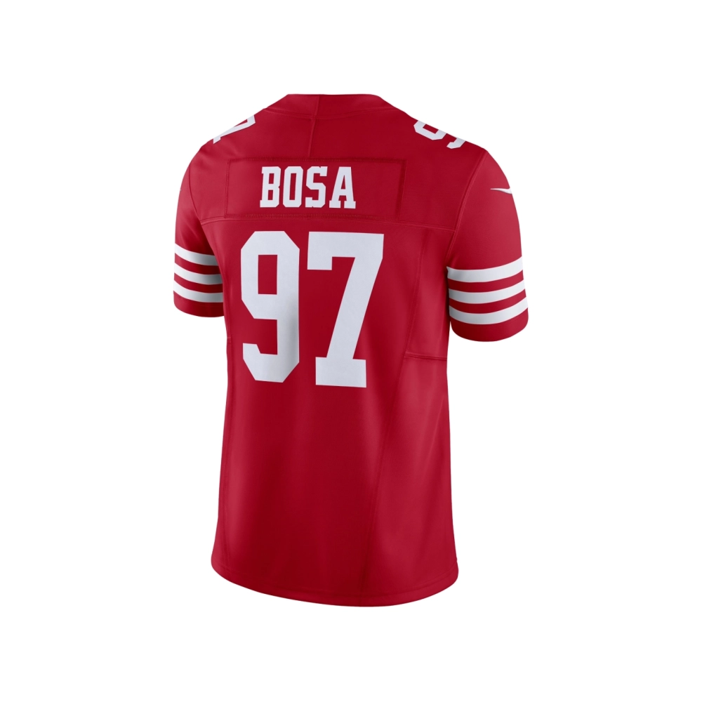 Mens San Francisco 49ers Nick Bosa Scarlet Vapor F.U.S.E. Limited Jersey