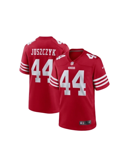 Mens San Francisco 49ers Kyle Juszczyk Scarlet Player Game Jersey