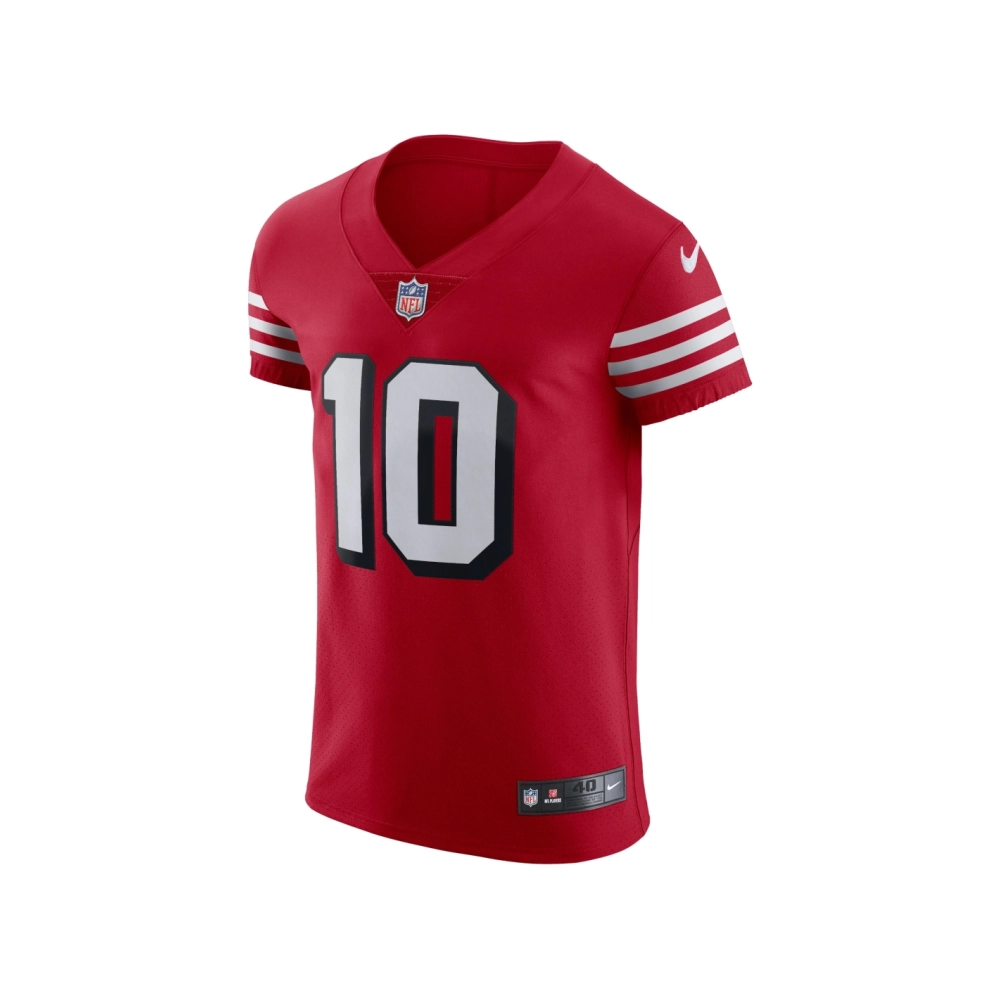Mens San Francisco 49ers Jimmy Garoppolo Scarlet Alternate Vapor Elite Jersey