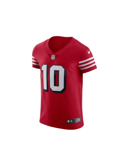 Mens San Francisco 49ers Jimmy Garoppolo Scarlet Alternate Vapor Elite Jersey