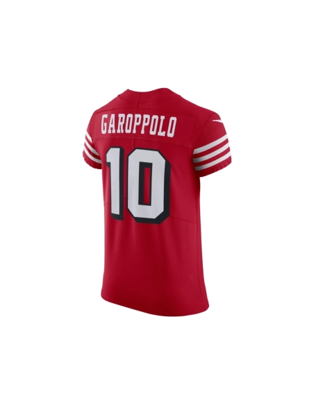 Mens San Francisco 49ers Jimmy Garoppolo Scarlet Alternate Vapor Elite Jersey