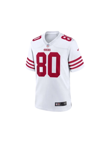Mens San Francisco 49ers Jerry Rice White Retired Player Game Jersey