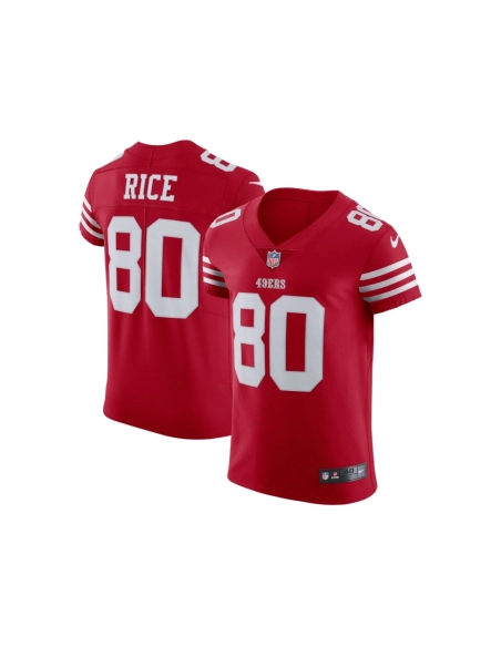 Mens San Francisco 49ers Jerry Rice Scarlet Vapor Elite Retired Player Jersey