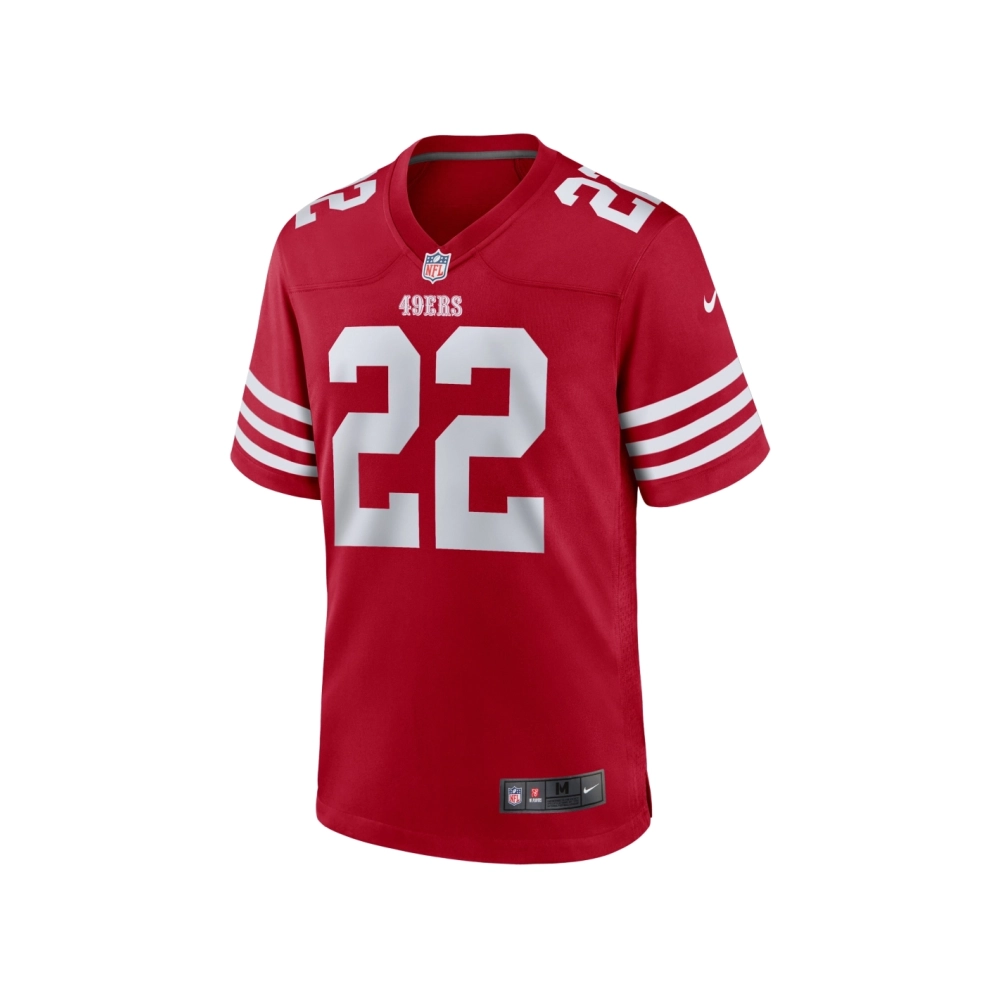 Mens San Francisco 49ers Isaac Yiadom Scarlet Team Game Jersey