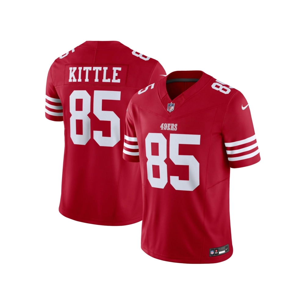 Mens San Francisco 49ers George Kittle Scarlet Vapor F.U.S.E. Limited Jersey