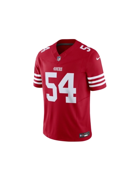 Mens San Francisco 49ers Fred Warner Scarlet Vapor F.U.S.E. Limited Jersey