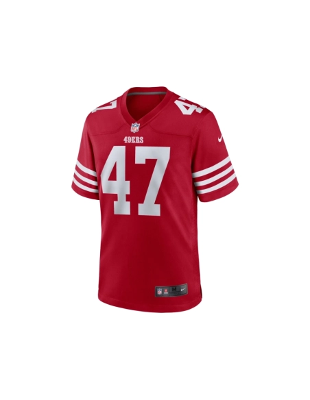 Mens San Francisco 49ers Ezekiel Turner Scarlet Team Game Jersey