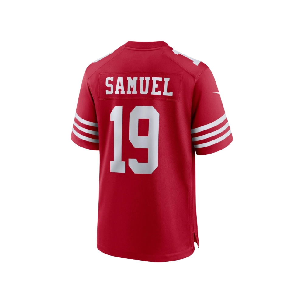 Mens San Francisco 49ers Deebo Samuel Scarlet Player Game Jersey