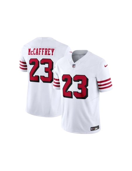 Mens San Francisco 49ers Christian McCaffrey White Vapor F.U.S.E. Limited 2nd Alternate Jersey